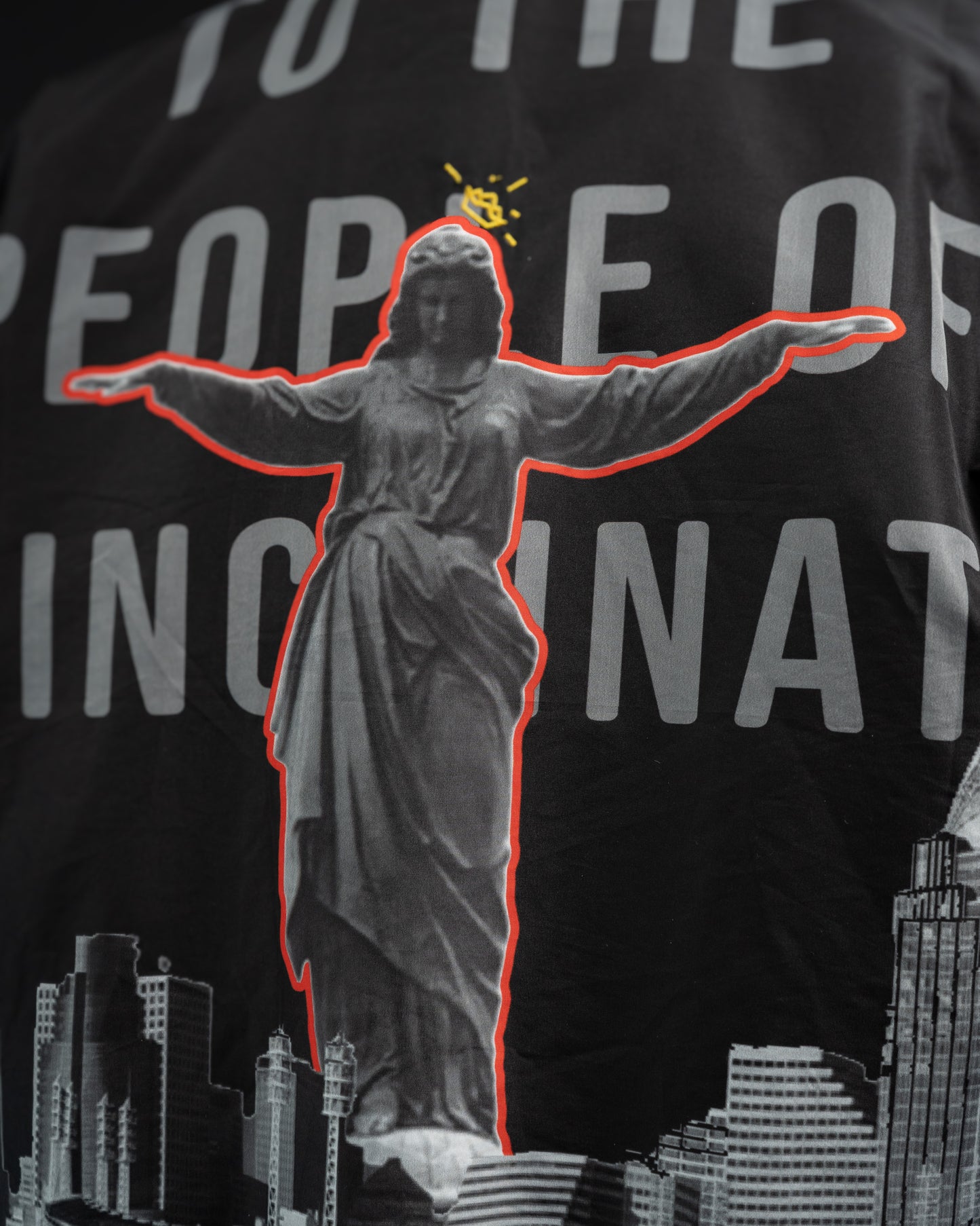 The "Statue Collection" Reversible Jacket (Black and Red)