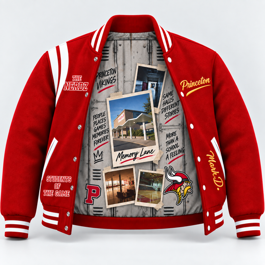 Memory Lane Collection Varsity Jacket